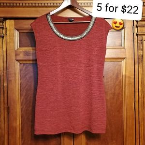 Sale East 5th Dress Top Business Casual Sequin